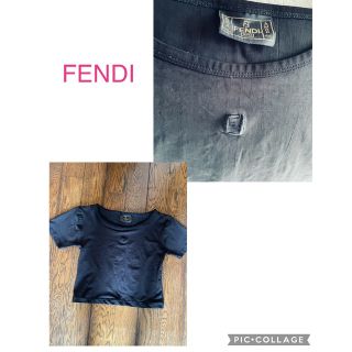 フェンディ(FENDI)のヴィンテージ　FENDI ショート丈(Tシャツ(半袖/袖なし))