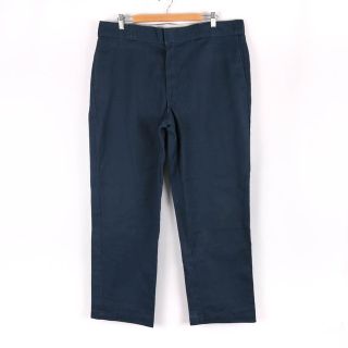 ディッキーズ(Dickies)のディッキーズ ワークパンツ チノパン 874 オリジナル 大きいサイズ ボトムス アメリカ古着 記名有り メンズ 38×31サイズ ネイビー Dickies(その他)