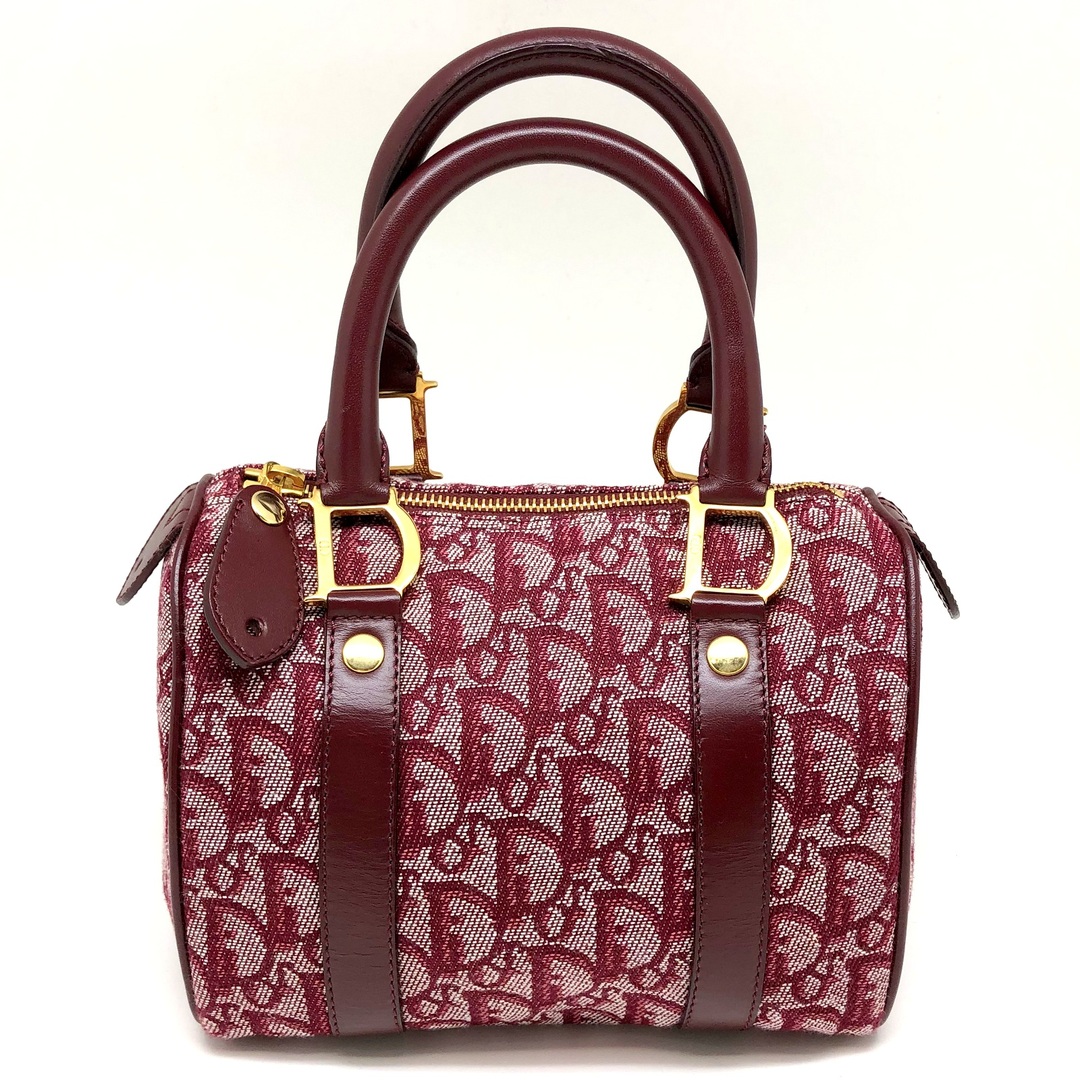 最新アイテム Christian Dior ミニボストンバッグ トロッター 87010円
