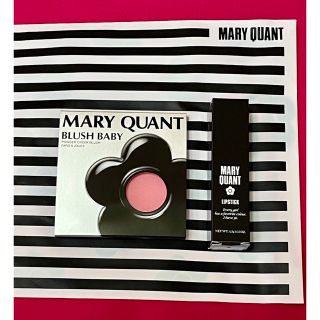 マリークワント(MARY QUANT)のMARY QUANTコスメ　リップ&チーク セット ( 新品、未使用 )(コフレ/メイクアップセット)