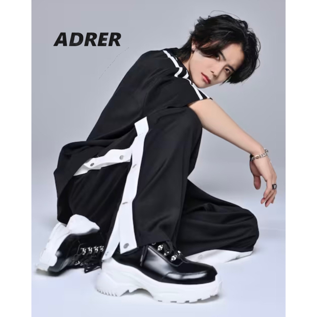 ADRER】美品 ハイソールリングダッドスニーカー - スニーカー