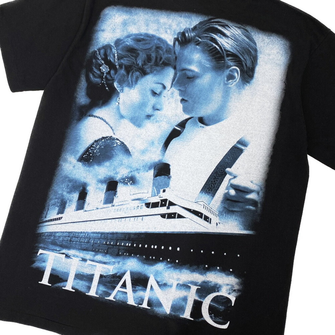 タイタニック TITANIC ジェームズ・キャメロンブートTシャツL