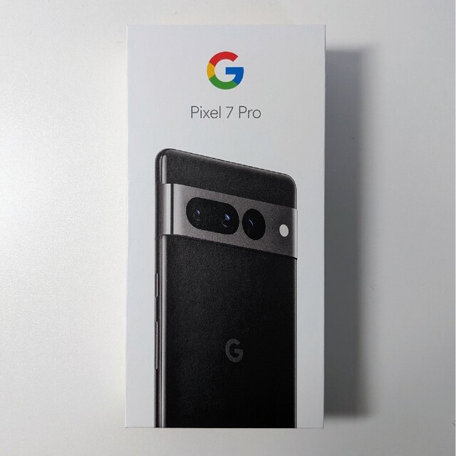 【新品】Google Pixel 7 Pro Obsidian 128 GB