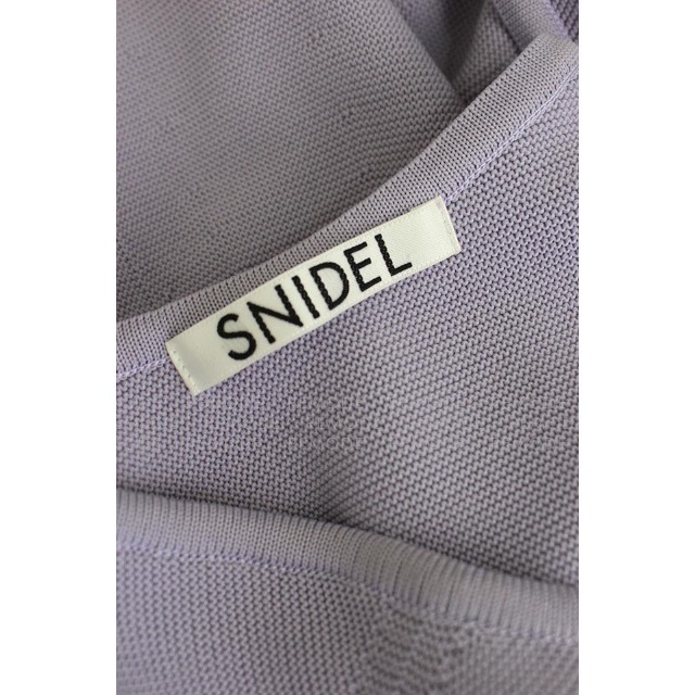 SNIDEL(スナイデル)のSNIDEL｜バックオープンニットフレアワンピース｜MEO2102-64p10 レディースのワンピース(ミニワンピース)の商品写真