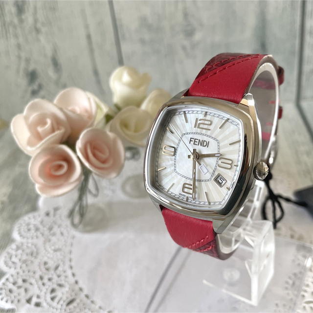 美品】FENDI フェンディ 腕時計 22000M モメント スクエア-