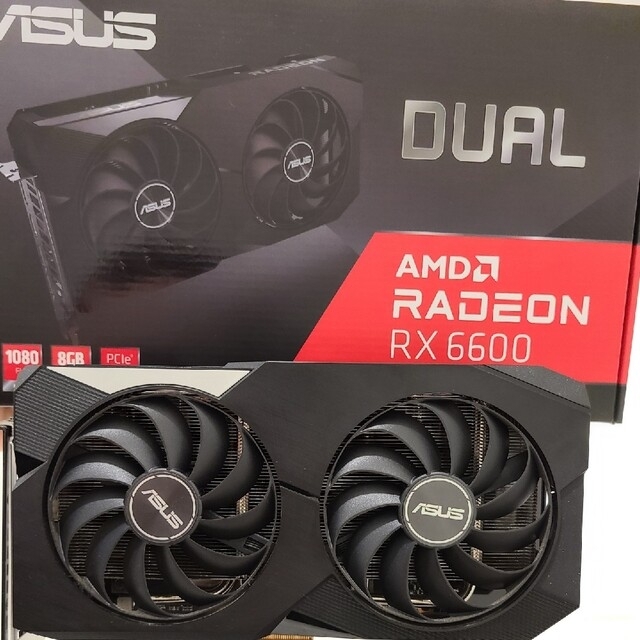 DUAL-RX6600-8G　③RX6600