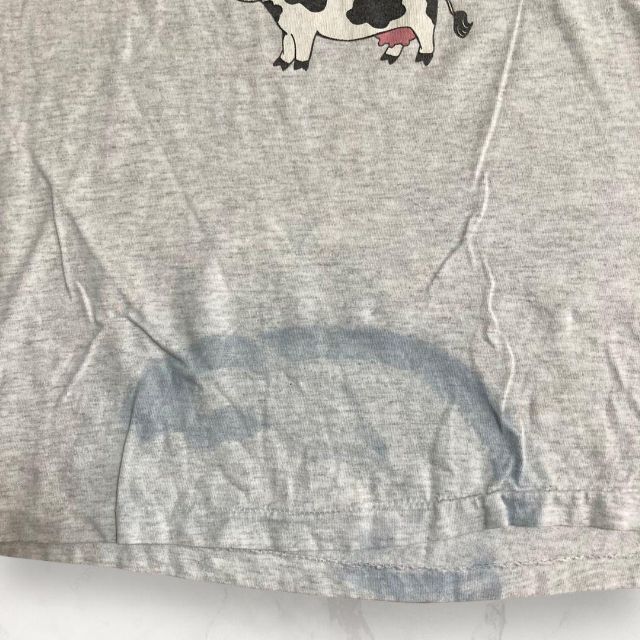 HIY BOXER 古着 90s ビンテージ　牛　アニマル　リンガー Tシャツ メンズのトップス(Tシャツ/カットソー(半袖/袖なし))の商品写真