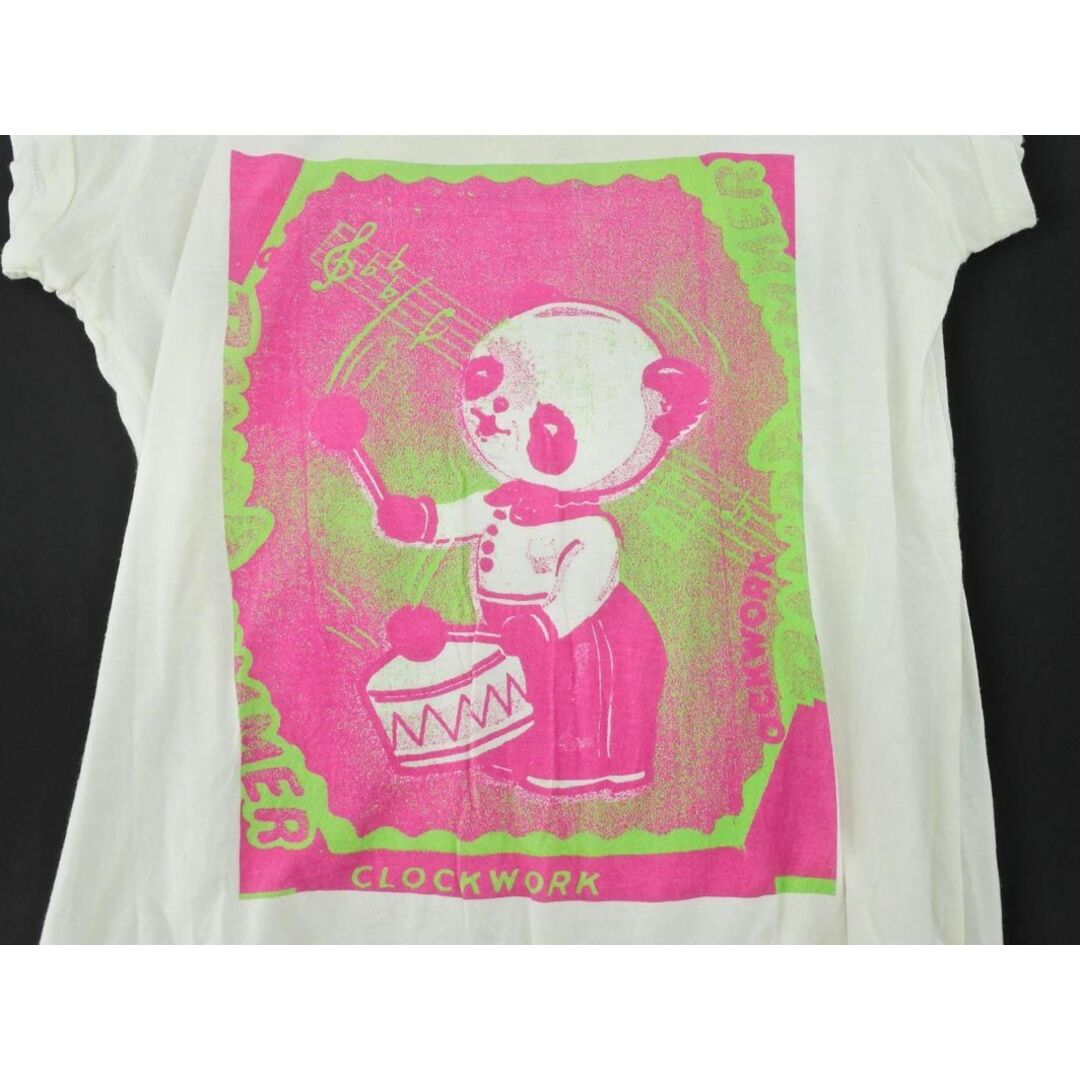 HYSTERIC GLAMOUR(ヒステリックグラマー)のHYSTERIC GLAMOUR ヒステリックグラマー Andy Warhol アンディウォーホル パンダ柄 ロゴ バックプリント 半袖 Tシャツ sizeF/白 ■◆ レディース レディースのトップス(Tシャツ(半袖/袖なし))の商品写真