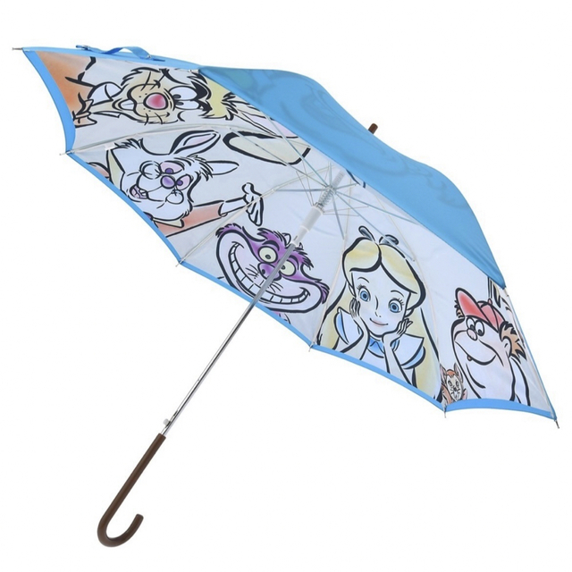 <新品>ふしぎの国のアリス 晴雨兼用傘 ジャンプ式 ディズニーストア