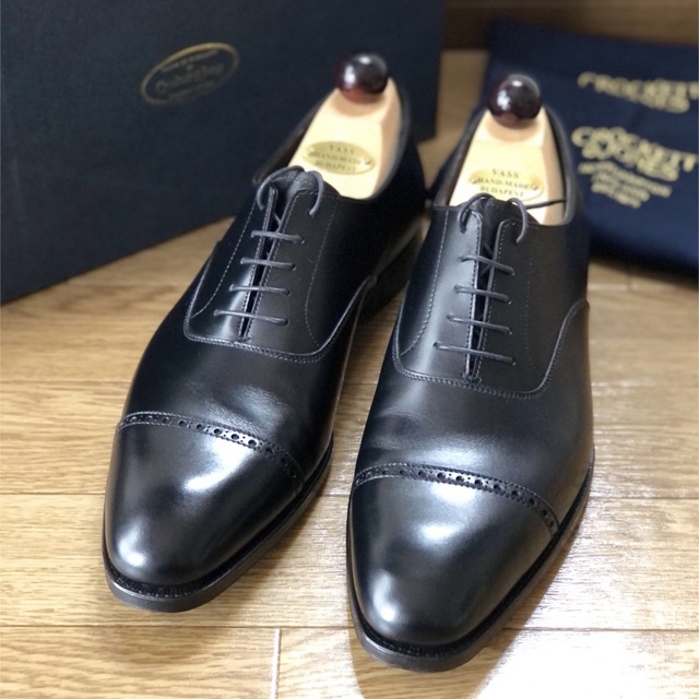 Crockett&Jones(クロケットアンドジョーンズ)のCrockett&Jones BELGRAVE (ベルグレイブ) size 9E メンズの靴/シューズ(ドレス/ビジネス)の商品写真