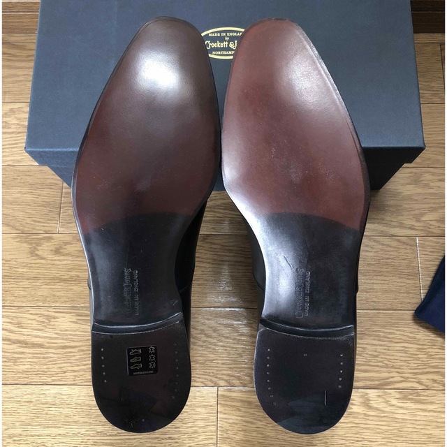 Crockett&Jones(クロケットアンドジョーンズ)のCrockett&Jones BELGRAVE (ベルグレイブ) size 9E メンズの靴/シューズ(ドレス/ビジネス)の商品写真