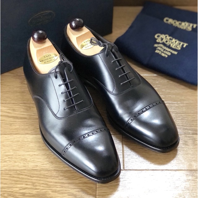 Crockett&Jones(クロケットアンドジョーンズ)のCrockett&Jones BELGRAVE (ベルグレイブ) size 9E メンズの靴/シューズ(ドレス/ビジネス)の商品写真