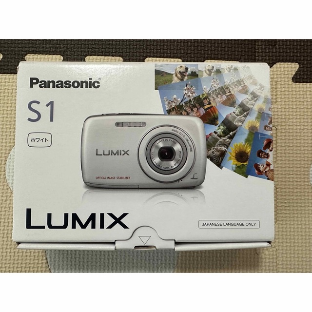 パナソニック デジタルカメラ LUMIX DMC-S1［ホワイト］