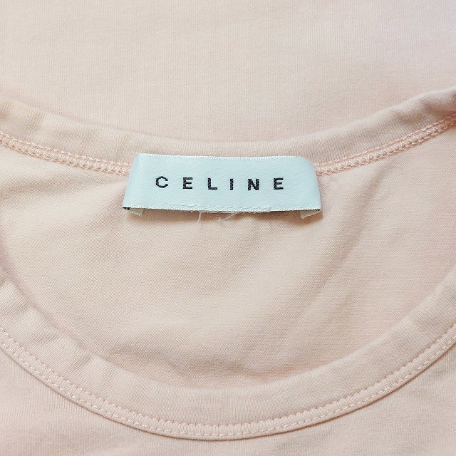 CELINE ヴィンテージ トリオンフ ロゴカットソー Tシャツ チビT