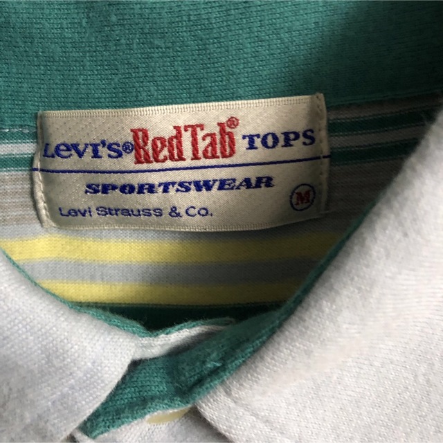 Levi's(リーバイス)のリーバイス　ポロシャツ　ボーダーシャツ　レッドタブ　Levis Levi's メンズのトップス(ポロシャツ)の商品写真