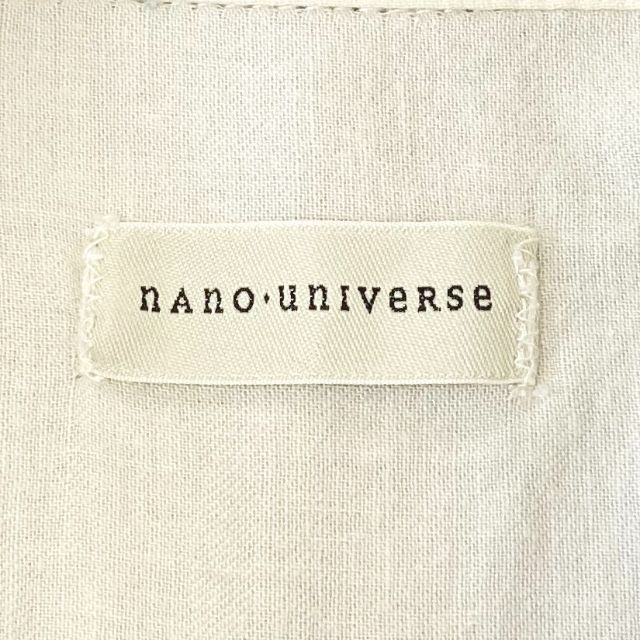 nano・universe(ナノユニバース)のnano・universe　ナノユニバース　　ロングスリーブシャツ　　サイズ40 レディースのトップス(シャツ/ブラウス(長袖/七分))の商品写真