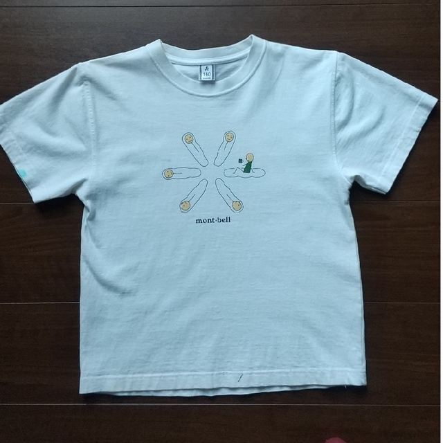 mont bell(モンベル)のモンベル　キッズ綿T　寝袋　１４０ キッズ/ベビー/マタニティのキッズ服男の子用(90cm~)(Tシャツ/カットソー)の商品写真