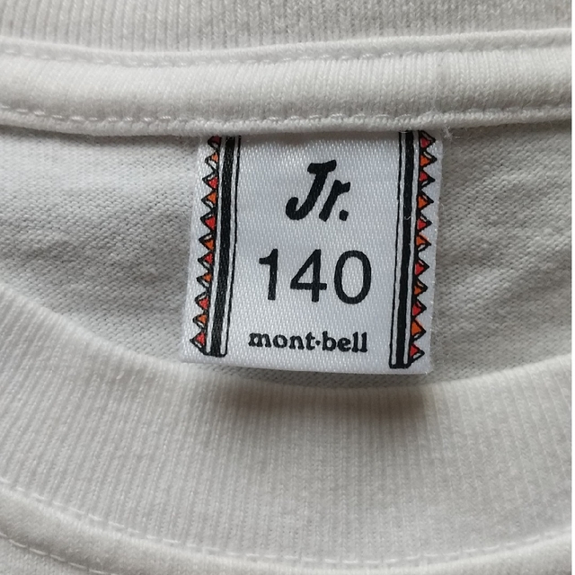 mont bell(モンベル)のモンベル　キッズ綿T　寝袋　１４０ キッズ/ベビー/マタニティのキッズ服男の子用(90cm~)(Tシャツ/カットソー)の商品写真