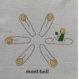 モンベル(mont bell)のモンベル　キッズ綿T　寝袋　１４０(Tシャツ/カットソー)