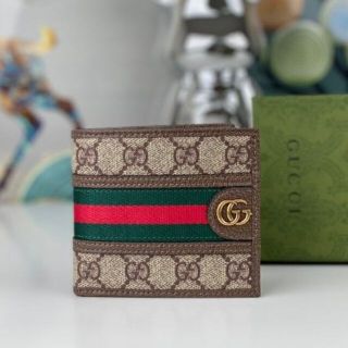 Gucci - 希少 GUCCI グッチ タイガーヘッドクリップ 二つ折り財布 