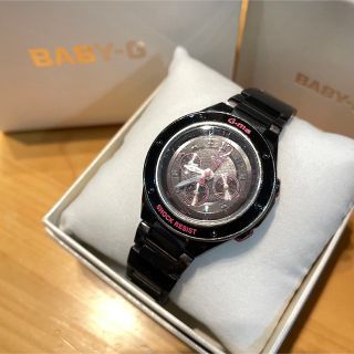 ベビージー(Baby-G)のCASIO カシオ ベビージー Gms  MSA-7100-CBJ 黒 ブラック(腕時計)