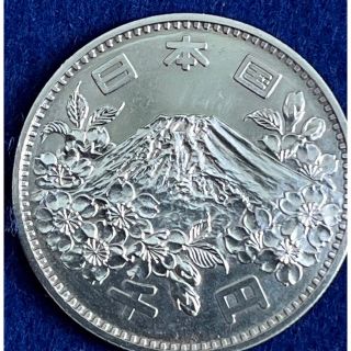 東京オリンピック1000円銀貨　コインホルダー入り1枚(金属工芸)