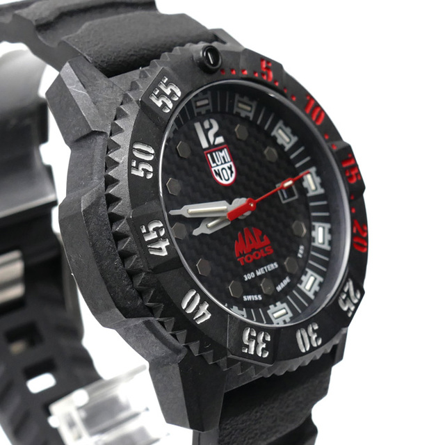 Luminox(ルミノックス)のLUMINOX ルミノックス 腕時計 電池式 MASTER CARBON SEAL 3800 3801 Mactools LTD/08933802 メンズ【中古】【美品】 メンズの時計(腕時計(デジタル))の商品写真