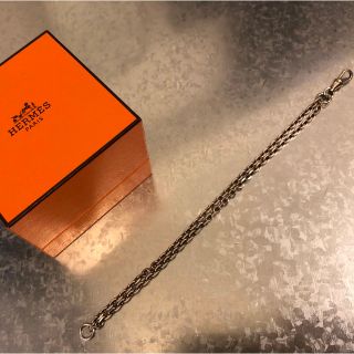 エルメス(Hermes)のHERMES エルメス　ヴィンテージ　チェーン　ブレスレット　(ブレスレット)