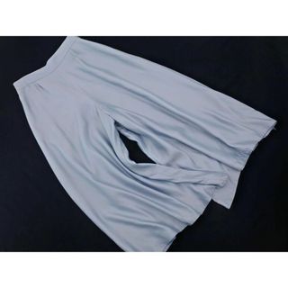 イエナ(IENA)のIENA イエナ ワイド パンツ size38/水色 ■■ レディース(その他)