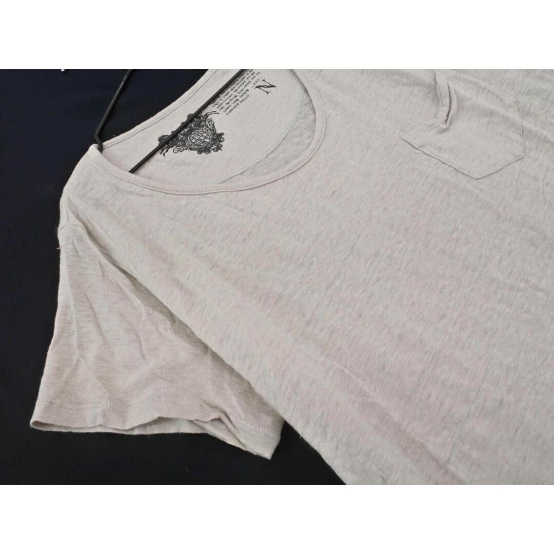 RNA(アールエヌエー)のRNA アールエヌエー リネン100% Tシャツ カットソー sizeM/グレー ■◆ レディース レディースのトップス(カットソー(半袖/袖なし))の商品写真