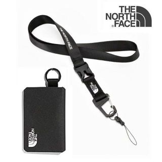 ザノースフェイス(THE NORTH FACE)の2点セット ネックストラップ パスケース 未使用 ノースフエイス(その他)