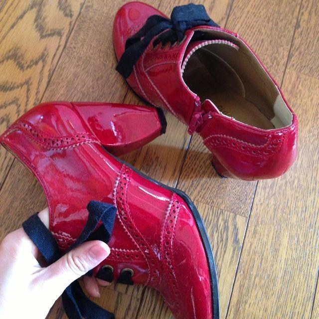 OLIVEdesOLIVE(オリーブデオリーブ)の美品送料込み☆オックスフォードブーティ レディースの靴/シューズ(ブーツ)の商品写真