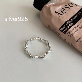 ボール ねじれ リング 指輪 silver925(リング(指輪))