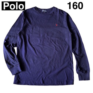 ポロラルフローレン(POLO RALPH LAUREN)の【美品】Polo by Ralph Lauren ポロ　長袖Tシャツ　160(Tシャツ/カットソー)