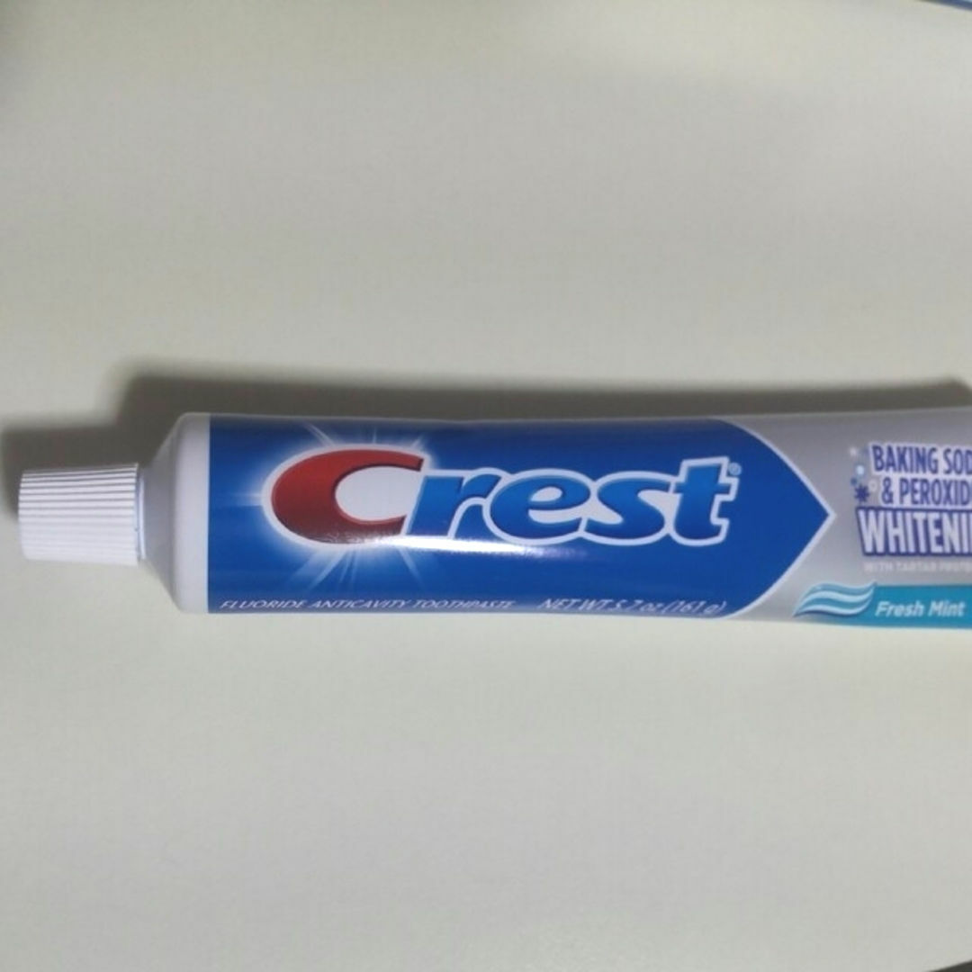 Crest(クレスト)の新品  美歯口 ホワイトニングキット Crest 歯磨き粉 ガムチャックス コスメ/美容のオーラルケア(口臭防止/エチケット用品)の商品写真