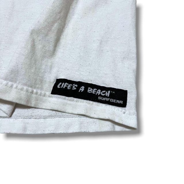 古着 LIFE'S A BEACH 90s ライフズアビーチ 希少 バックプリンの 古着 LIFE'S A BEACH 90s ライフズアビーチ 希少 バックプリンの