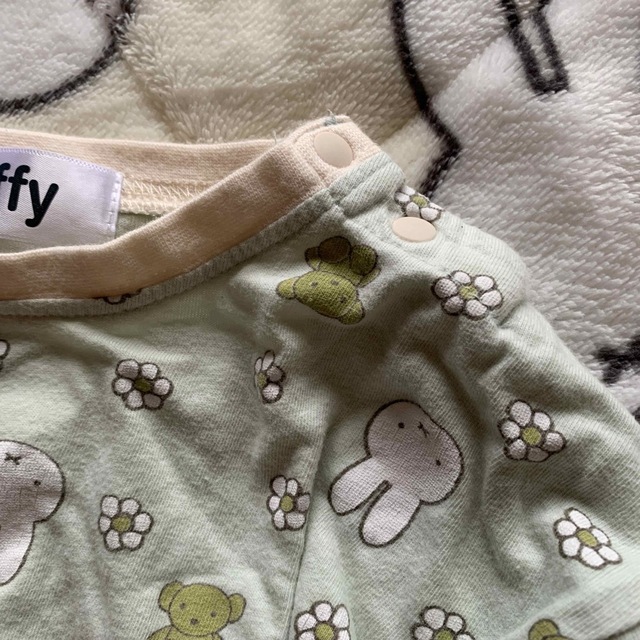 miffy(ミッフィー)のミッフィー 半袖ロンパース キッズ/ベビー/マタニティのベビー服(~85cm)(ロンパース)の商品写真
