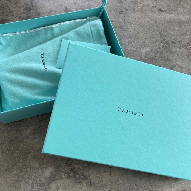 希少！　Tiffany ティファニー　長財布　ティファニーブルー　ブロック