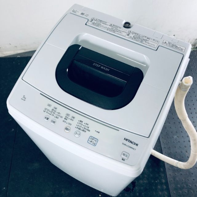 ☆送料・設置無料☆ 中型洗濯機 日立 (No.0339)-