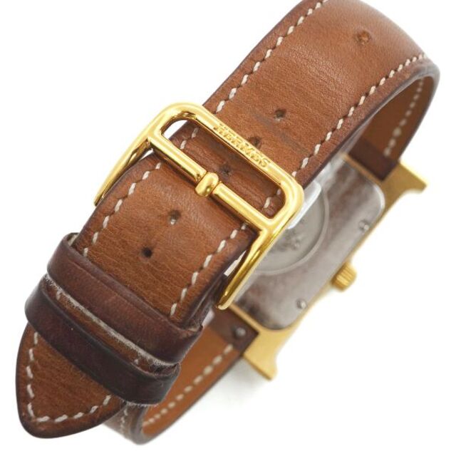 エルメス HERMES Hウォッチ HH1.801 メンズ 腕時計 ゴールド 文字盤