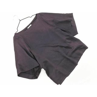 エルフォーブル(ELFORBR)のELFORBR エルフォーブル ブラウス シャツ size38/チャコール ■◆ レディース(シャツ/ブラウス(長袖/七分))