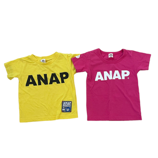 アナップキッズ(ANAP Kids)のANAP 100 半袖　２枚セット(Tシャツ/カットソー)