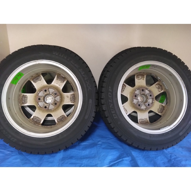 2022年製造 ダンロップwm02 195/60R16 日産純正アルミホイール | www