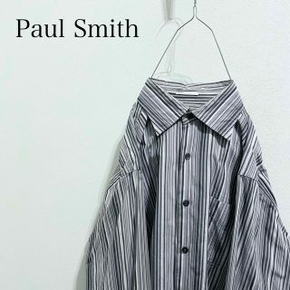 ポールスミス(Paul Smith)の【Paul Smith】ストライプシャツ グレー(シャツ)