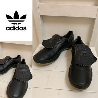 ゴルフadidas VINTAGE 70s〜80s 西ドイツ製 レザーゴルフシューズ