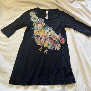 アチャチュムムチャチャ(AHCAHCUM.muchacha)のあちゃちゅむ　むちゃちゃ　キッズ　ワンピ　T(Tシャツ/カットソー)