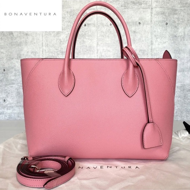 BONAVENTURA - 【美品】BONAVENTURA ミア PMスモール アイシクルピンク