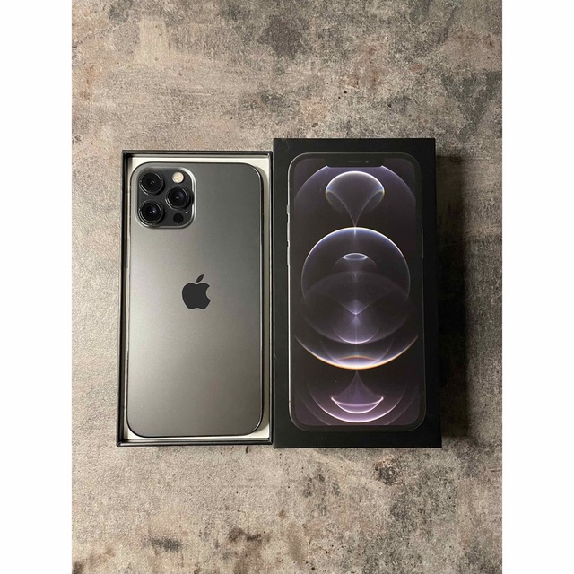 Apple - 【ガラスコーティング無料】iPhone12ProMax 128GB SiMフリーの