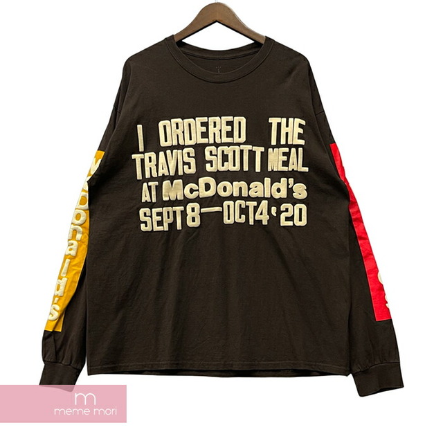 Travis Scott Cactus Jack×McDonald's 2020AW Souvenir L/S Tee