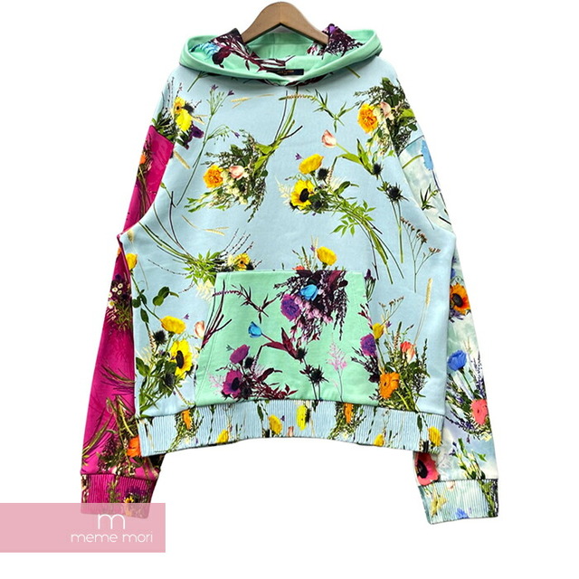 LOUIS VUITTON - LOUIS VUITTON 2020SS Printed Flowers Hoodie 1A7QI2